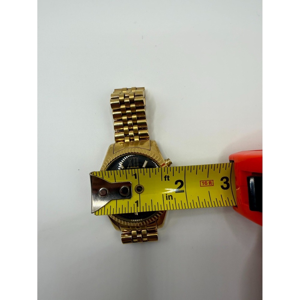 Michael Kors Lexington Chronograph MK8286 Men's Gold-Tone Stainless Steel Watch - Picture 9 of 9